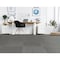 Mohawk Mohawk Basics 24 x 24 Carpet Tile with EnviroStrand PET Fiber in Iron 96 sq ft per carton EQ301-949 - alternate 5